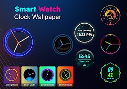 Poster Smart Watch Clock Wallpaper