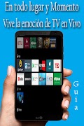 Canales de TV en Vivo Guía capture d'écran 5