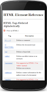 HTML Reference Ekran Görüntüsü 1