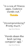 4 Schermata Tracker Bici e Corsa - Cadence