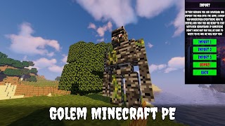 Golem Mod for Minecraft PE Screenshot 5