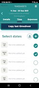 Regen Solutions E Timesheets screenshot 4