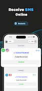 VSim: SMS Verification Code ảnh chụp màn hình 1