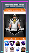 برنامه‌نما FF Stylish Name Maker Nickname عکس از صفحه