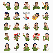 Stickers del Che poster