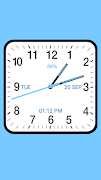 برنامه‌نما Analog Clock Square عکس از صفحه