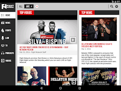 Fight Network Tablet Screenshot 5