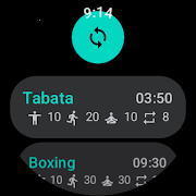 Tabata Timer Fitness Training اسکرین شاٹ 6