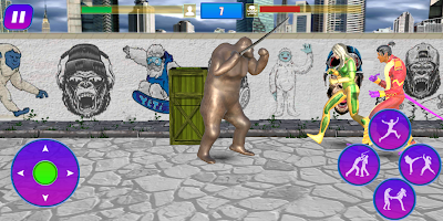 Bigfoot Hunting Fighting Game screenshot 1
