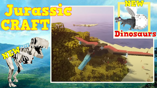 Jurassic craft mod screenshot 3