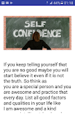 Self-Esteem and Self Confidence poster
