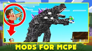 Godzilla Mod for Minecraft PE ảnh chụp màn hình 2