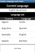 Enable Languages and Locale screenshot 1
