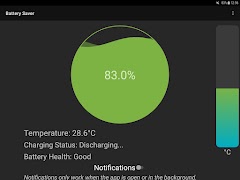 برنامه‌نما Battery Saver عکس از صفحه