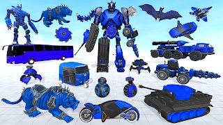 Robot Car Transform: Robot War syot layar 6