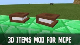 3D Items Mod for Minecraft PE ภาพหน้าจอ 2
