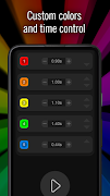 Screen Flashlight Color Strobe ポスター