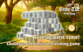 Cube Tile Matching 3D screenshot 1