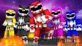 Power Ranger Skin Mod For MCPE poster