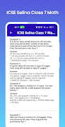 ICSE Selina Class 7 Math screenshot 3