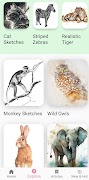 Learn to draw animals স্ক্রিনশট 4