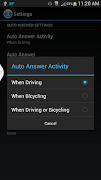 HandsFree Answer (Auto Answer) تصوير الشاشة 1