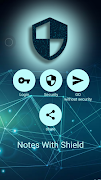Notes with Shield Ekran Görüntüsü 1