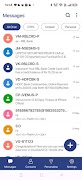 Messages الملصق