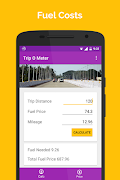 Trip O Meter تصوير الشاشة 1