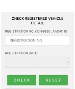پوستر Car Registration Check
