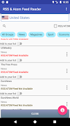 RSS and ATOM Feed Reader ảnh chụp màn hình 1