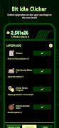 برنامه‌نما Bit Idle Clicker عکس از صفحه