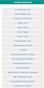 Chemistry Study Guide স্ক্রিনশট 1