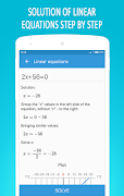 Calculadora Equação Math imagem de tela 6