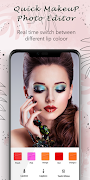 2 Schermata Quick Makeup Photo Editor