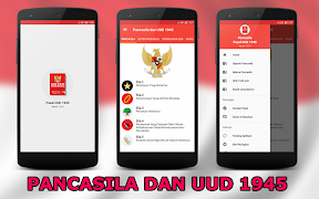 UUD 1945 dan Pancasila-poster