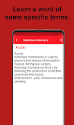 Medicine Dictionary screenshot 4