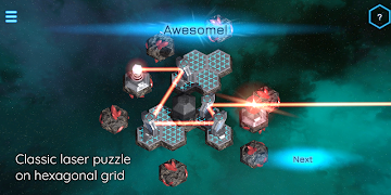 برنامه‌نما Hex Laser Puzzle عکس از صفحه