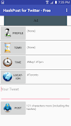 HashPost for Twitter - Free ポスター
