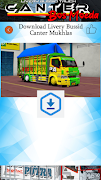 Bussid Truck Canter Bos Muda Screenshot 6