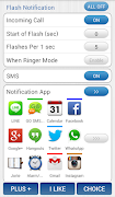 Flash Notification for All App plakat