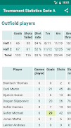 Handball Statistics screenshot 2