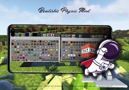 1 Schermata Realistic Physic Mod Mcpe