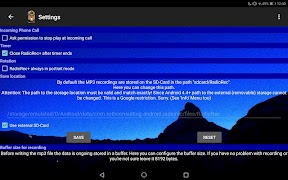 برنامه‌نما RadioRec+ عکس از صفحه