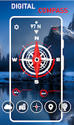 Smart Compass Digital Compass plakat