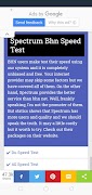 Chart Speed Test capture d'écran 1