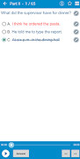 KALA: tes TOEIC mendengarkan syot layar 1