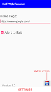 KAF Web Browser screenshot 7