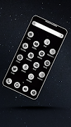 برنامه‌نما White Icon Pack عکس از صفحه