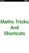 Maths Tricks And Shortcuts 海报